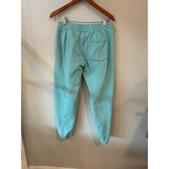 Teddy Fresh Women's Teal Jogger Pants Size Med Athleisure Cozy - Picture 3 of 7